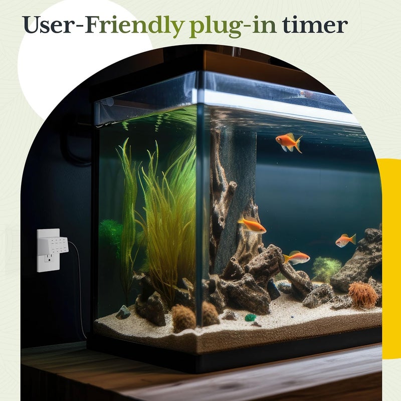 TG 8-Hour Indoor Countdown Plug-in Timer, Timer for Electrical Outlets, 15-30 Min 1-2-4-8 Hour, UL Listed, for Fans or Lights, 1/4 HP, White - Image 5